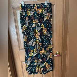 FLORAL PANTS